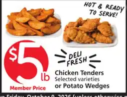 Vons Chicken Tenders offer