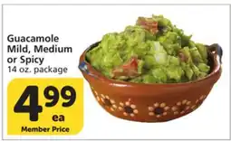 Vons Guacamole Mild, Medium or Spicy offer