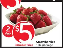 Vons Strawberries offer