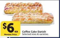 Vons Coffee Cake Danish offer