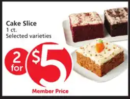 Vons Cake Slice offer