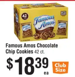 Smart & Final Famous Amos Chocolate Chip Cookies offer