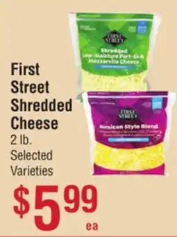 Smart & Final First Street Shredded Cheese offer