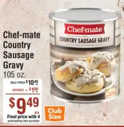 Smart & Final Chef-mate Country Sausage Gravy offer