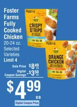 Smart & Final Foster Farms Fully Cooked Chicken offer