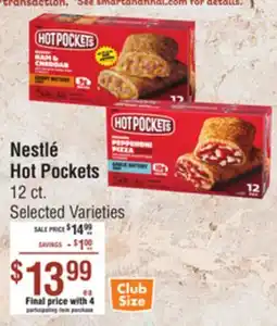 Smart & Final Nestlé Hot Pockets offer