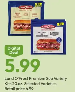 Stater Bros Land O'Frost Premium Sub Variety Kits offer
