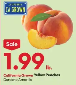Stater Bros Yellow Peaches offer