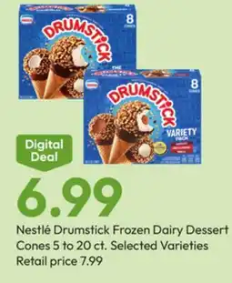 Stater Bros Nestlé Drumstick Frozen Dairy Dessert Cones offer