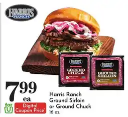 Pavilions Harris Ranch Ground Sirloin or Ground Chuck offer