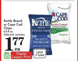 Pavilions Kettle Brand or Cape Cod Chips offer