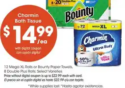 Ralphs Charmin Bath Tissue offer