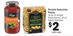 Ralphs Private Selection Pasta offer