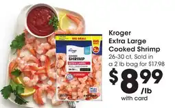 Ralphs Kruger Extra Large Cooked Shrimp offer