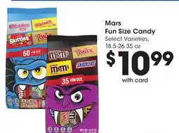 Ralphs Mars Fun Size Candy offer