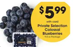 Ralphs Private Selection Colossal Blueberries offer