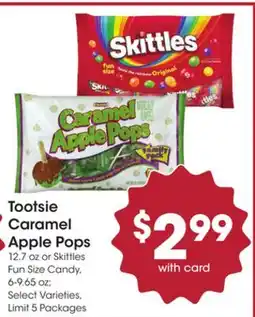 Ralphs Tootsie Caramel Apple Pops offer