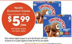 Ralphs Nestlé Drumstick Cones offer