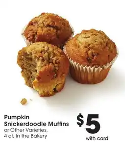 Ralphs Pumpkin Snickerdoodle Muffins offer