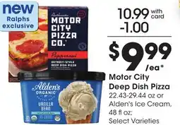 Ralphs Motor City Deep Dish Pizza offer