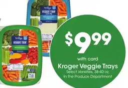 Ralphs Kroger Veggie Trays offer
