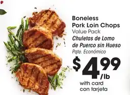 Ralphs Boneless Pork Loin Chops offer