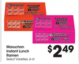 Food 4 Less Maruchan Instant Lunch Ramen offer
