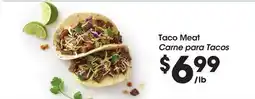 Food 4 Less Taco Meat offer