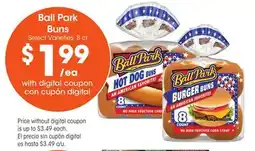 Food 4 Less Ball Park Buns offer