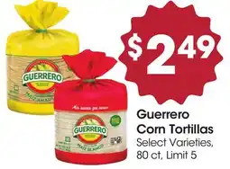 Food 4 Less Guerrero Corn Tortillas offer