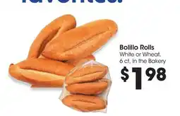 Food 4 Less Bolillo Rolls offer