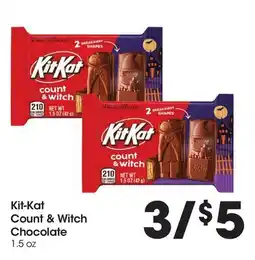 Food 4 Less Kit-Kat Count & Witch Chocolate offer