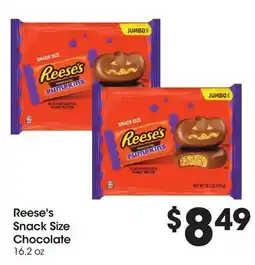 Food 4 Less Reese's Snack Size Chocolate offer