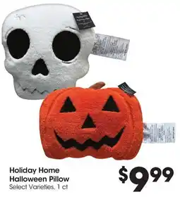 Food 4 Less Holiday Home Halloween Pillow offer