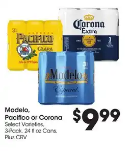 Food 4 Less Modelo, Pacifico or Corona offer
