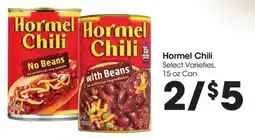Food 4 Less Hormel Chili offer