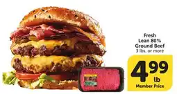 Albertsons Fresh Lean 80% Ground Beef offer