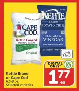 Albertsons Kettle Brand or Cape Cod offer