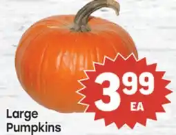 Tony’s Fresh Market Large Pumpkins offer