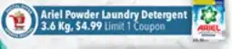 Tony’s Fresh Market Ariel Powder Laundry Detergent offer