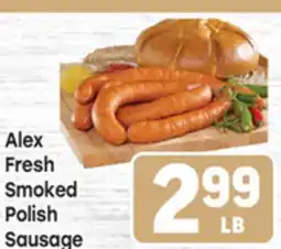 Tony’s Fresh Market Alex Fresh Smoked Polish Sausage offer