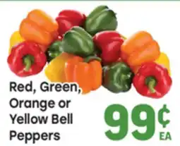 Tony’s Fresh Market Red, Green, Orange or Yellow Bell Peppers offer
