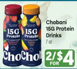 Tony’s Fresh Market Chobani 15G Protein Drinks offer