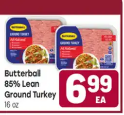Tony’s Fresh Market Butterball 85% Lean Ground Turkey offer