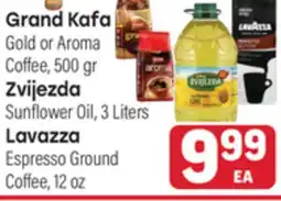 Tony’s Fresh Market Grand Kafa, Zvijezda, Lavazza Espresso Ground Coffee offer