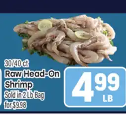 Tony’s Fresh Market Raw Head-On Shrimp offer