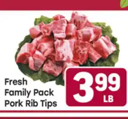 Tony’s Fresh Market Fresh Family Pack Pork Rib Tips offer