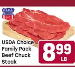 Tony’s Fresh Market USDA Choice Family Pack Beef Chuck Steak offer