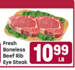 Tony’s Fresh Market Fresh Boneless Beef Rib Eye Steak offer