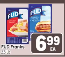 Tony’s Fresh Market FUD Franks offer